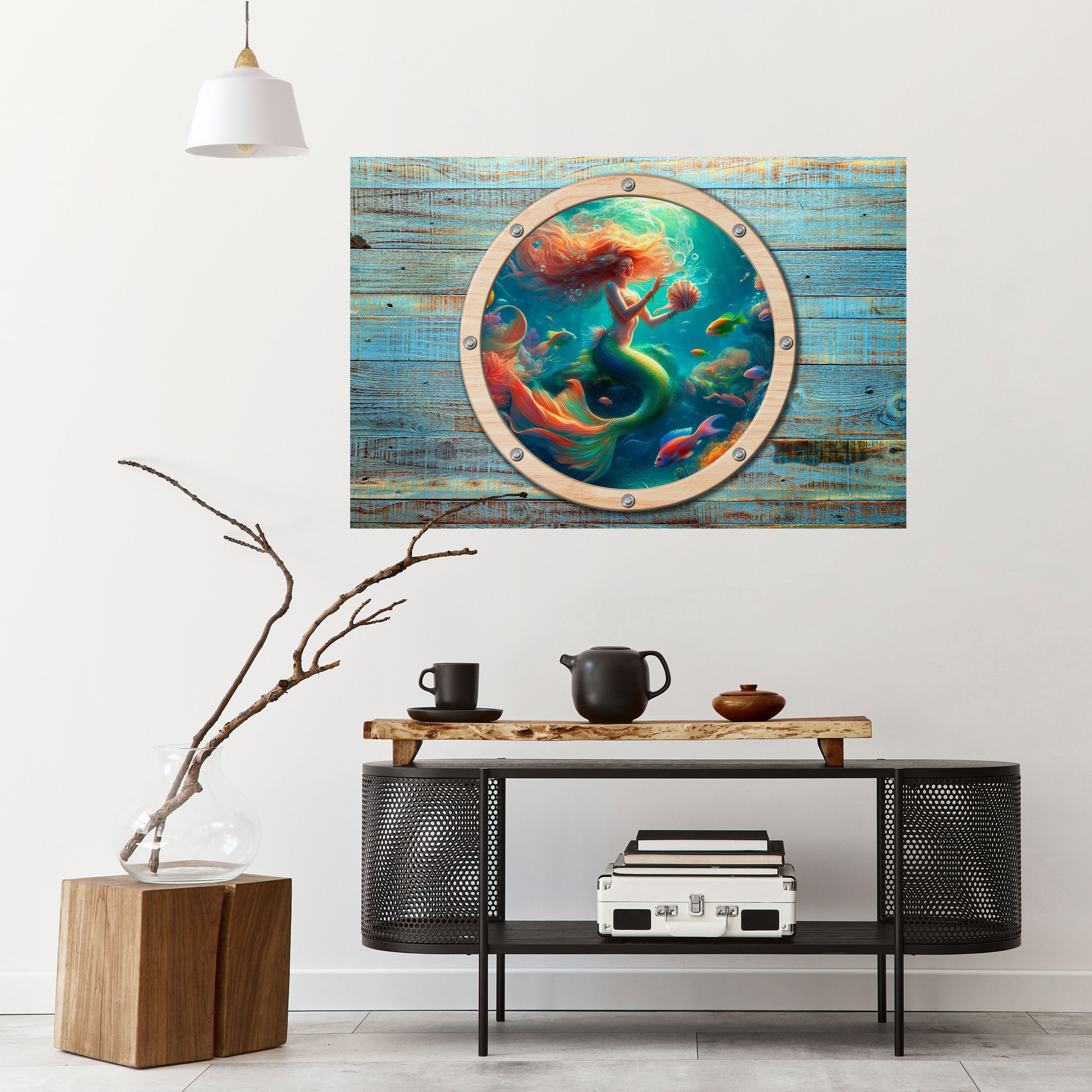 Affiche horizontale autocollante MERMAID DREAMS