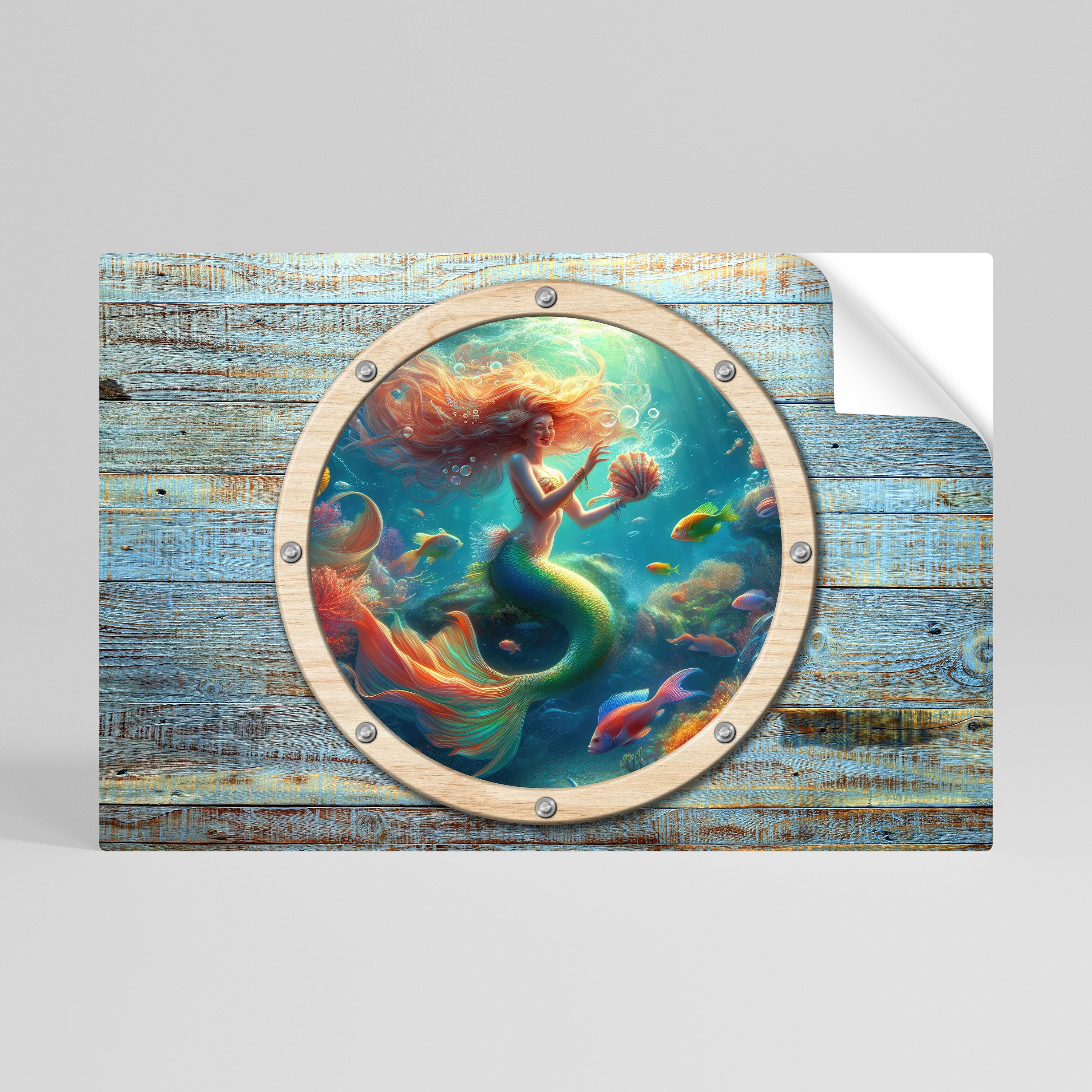Affiche horizontale autocollante MERMAID DREAMS