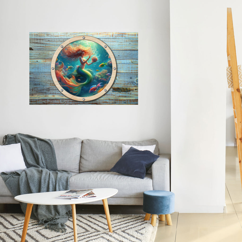 Affiche horizontale autocollante MERMAID DREAMS
