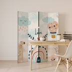 LOVELY DREAMS 4-Panel Room Divider