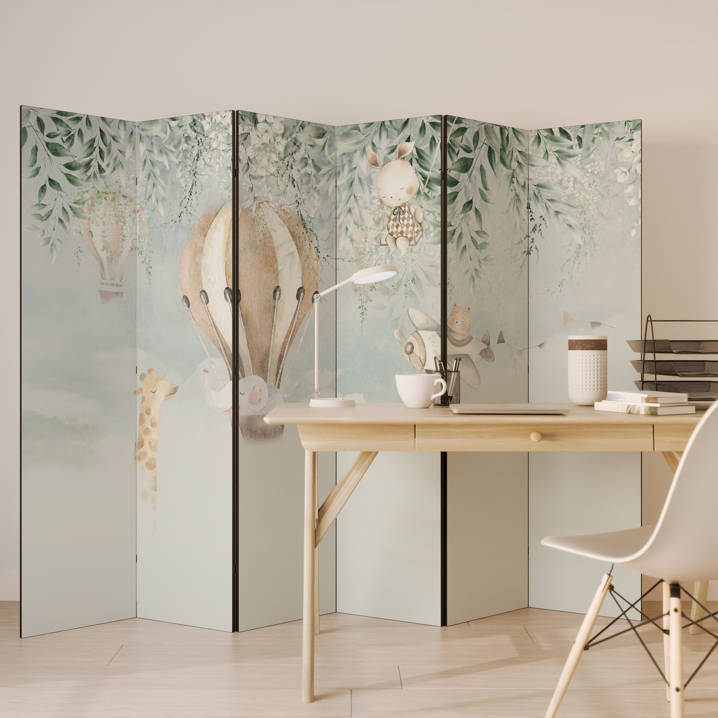 SWEET DREAMS Decorative 6-Panel Room Divider