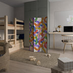 HELLO THERE 3-Panel Room Divider