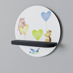 BALLOON FRIENDS Art Shelf