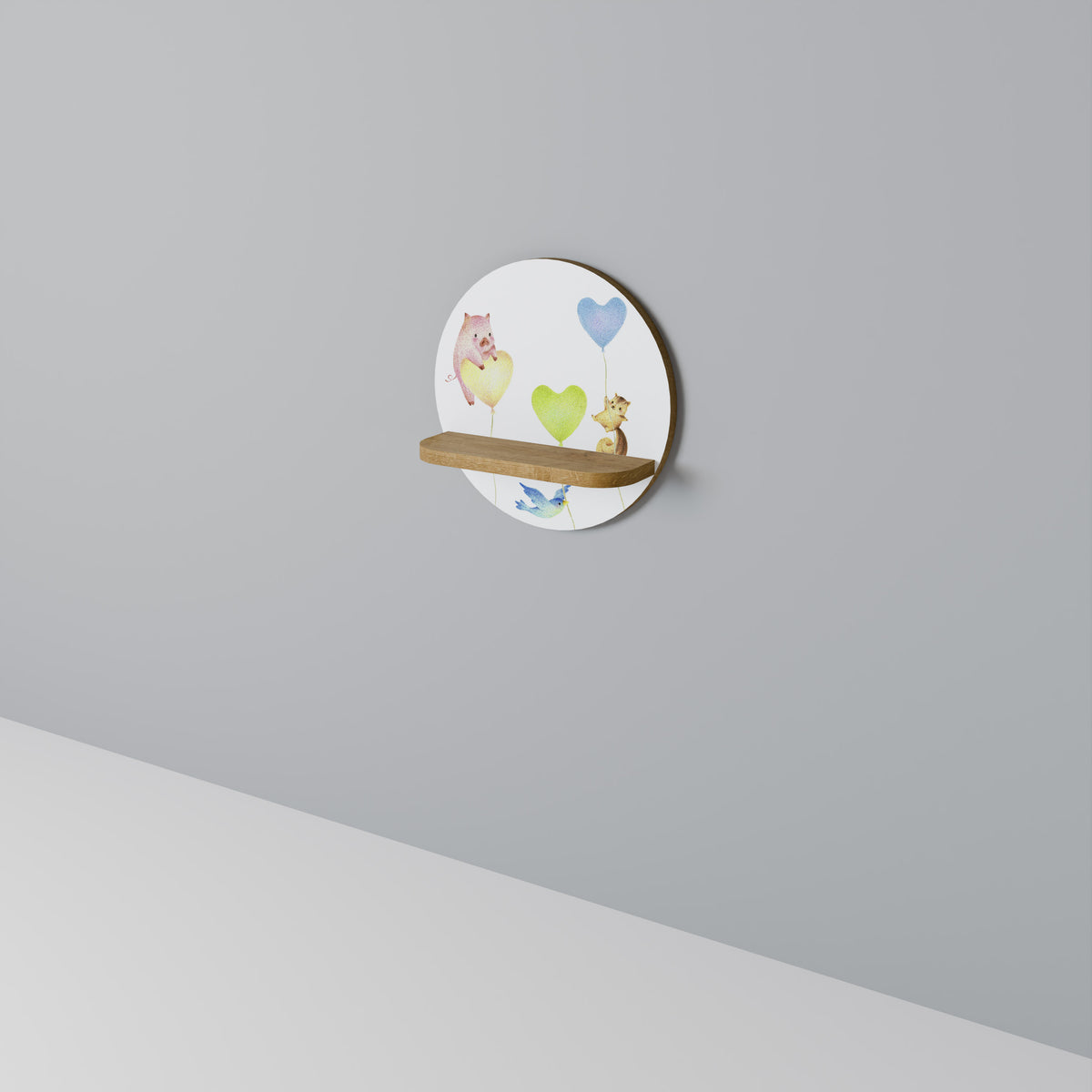 BALLOON FRIENDS Art Shelf