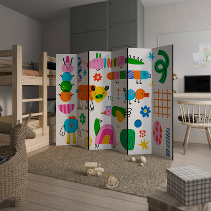 POWER OF IMAGINATION 6-Panel Room Divider