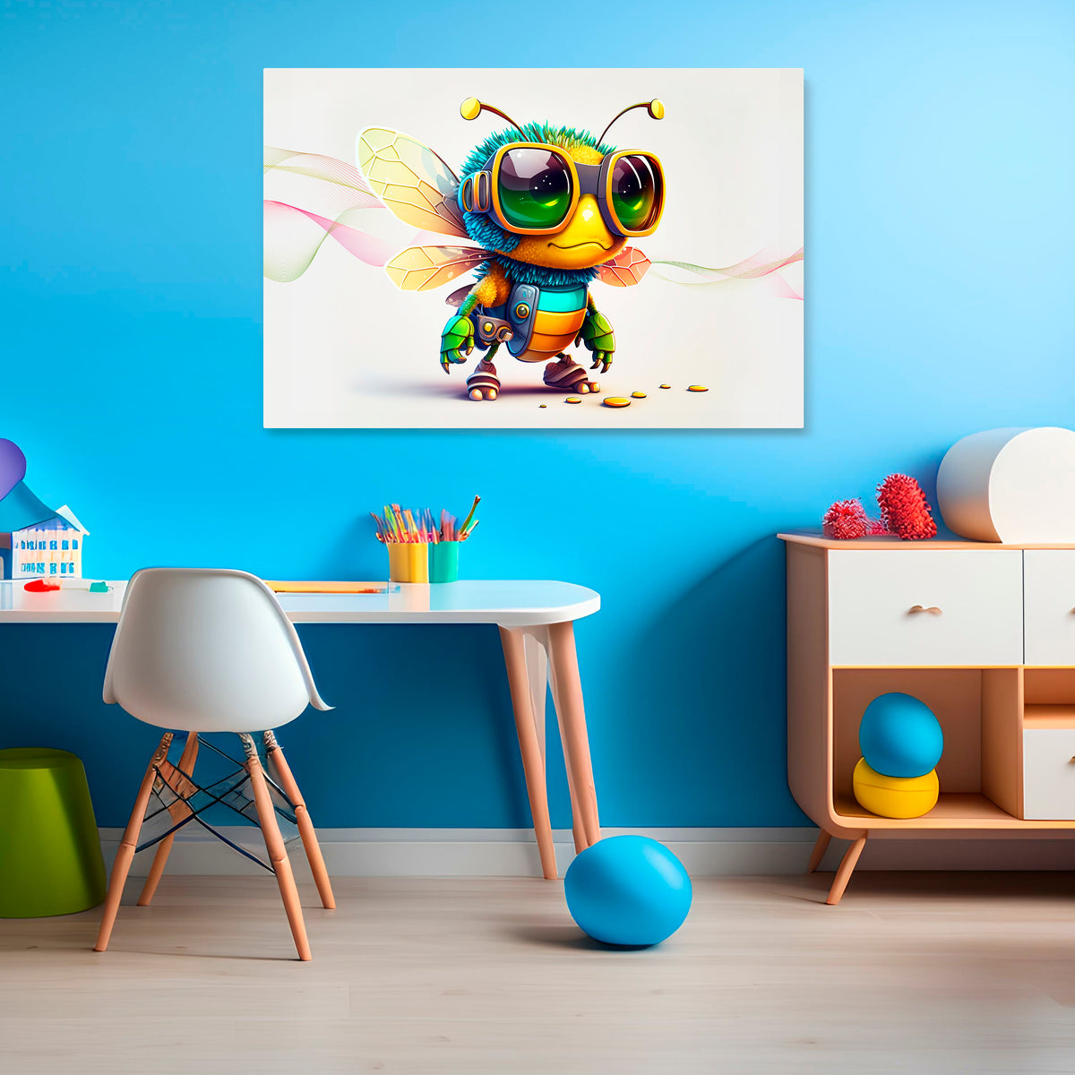 BUZZ BUDDY Horizontal Canvas Print