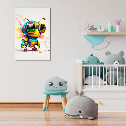 BUZZ BUDDY Vertical Canvas Print