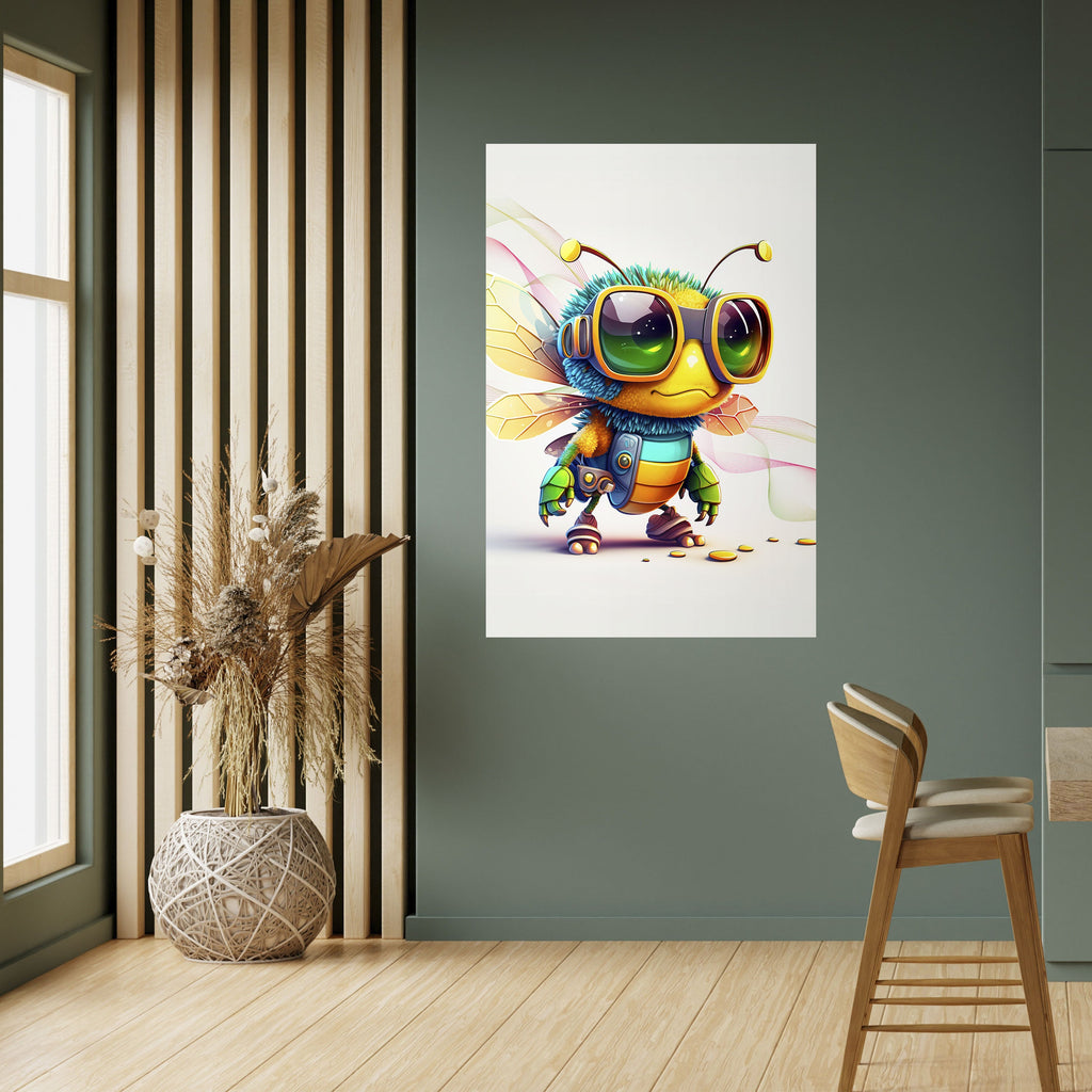 Affiche verticale autocollante BUZZ BUDDY