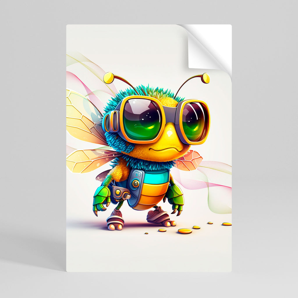 Affiche verticale autocollante BUZZ BUDDY