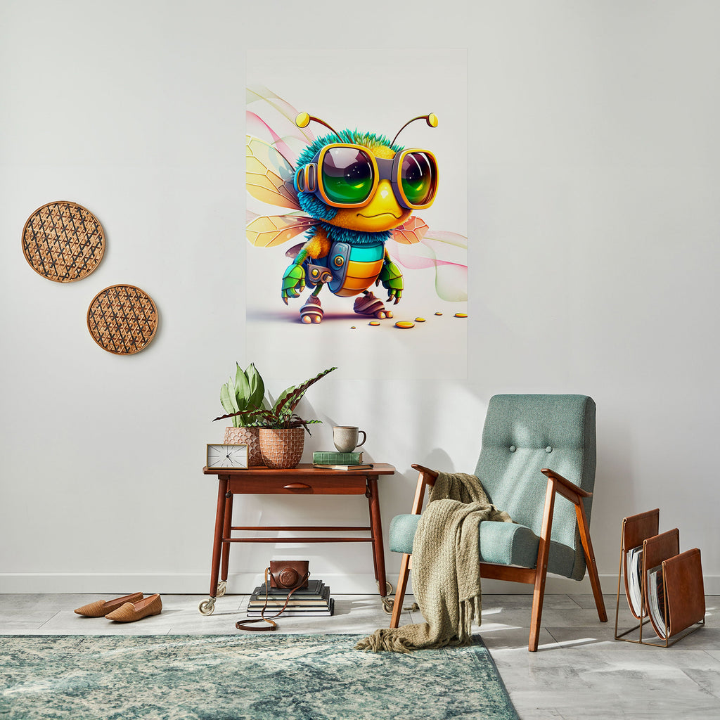 Affiche verticale autocollante BUZZ BUDDY