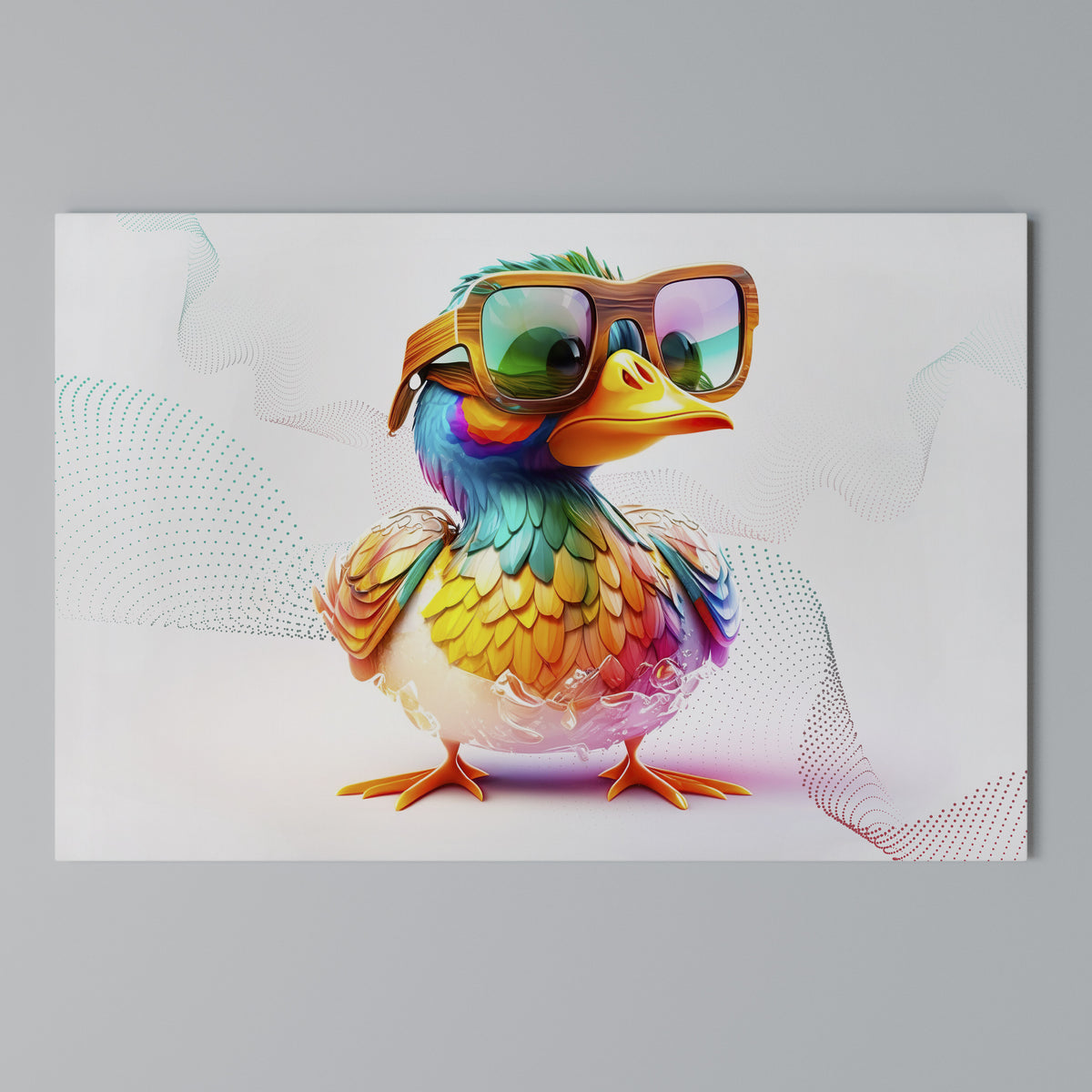 QUACKY FUN Horizontal Canvas Print
