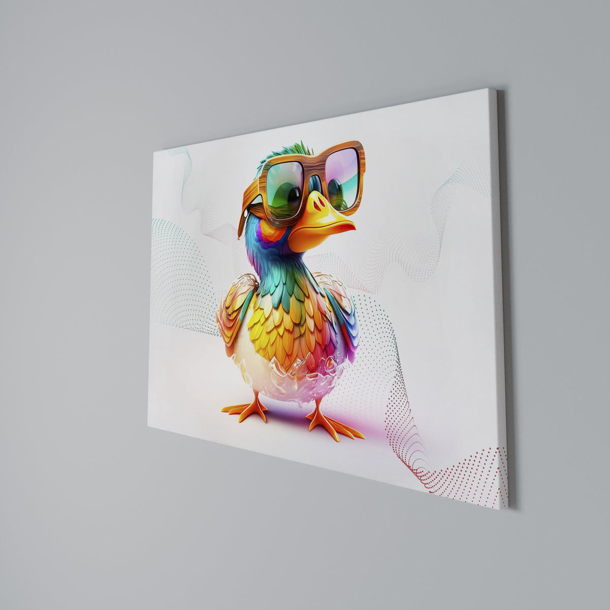 QUACKY FUN Horizontal Canvas Print
