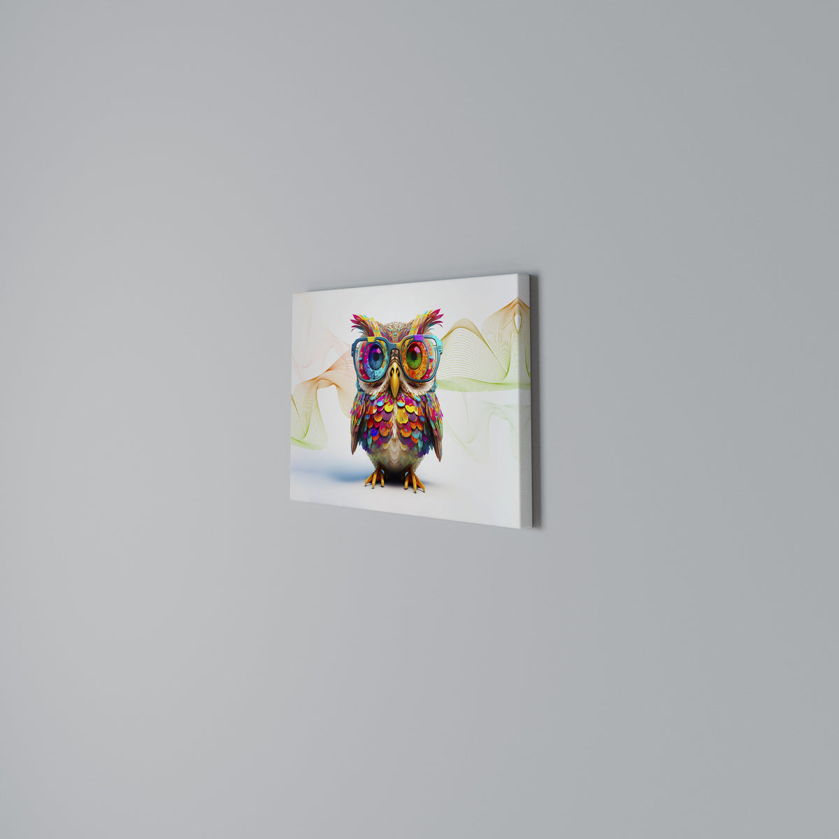 HOOT HOOT Horizontal Canvas Print
