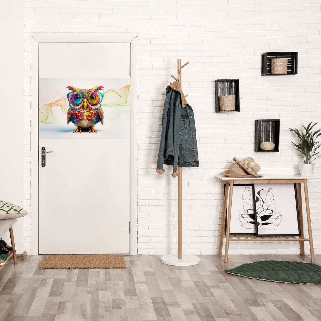 Affiche horizontale autocollante HOOT HOOT