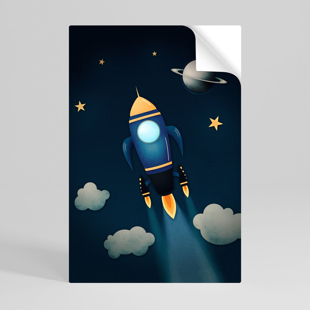 Affiche verticale autocollante STELLAR SWING