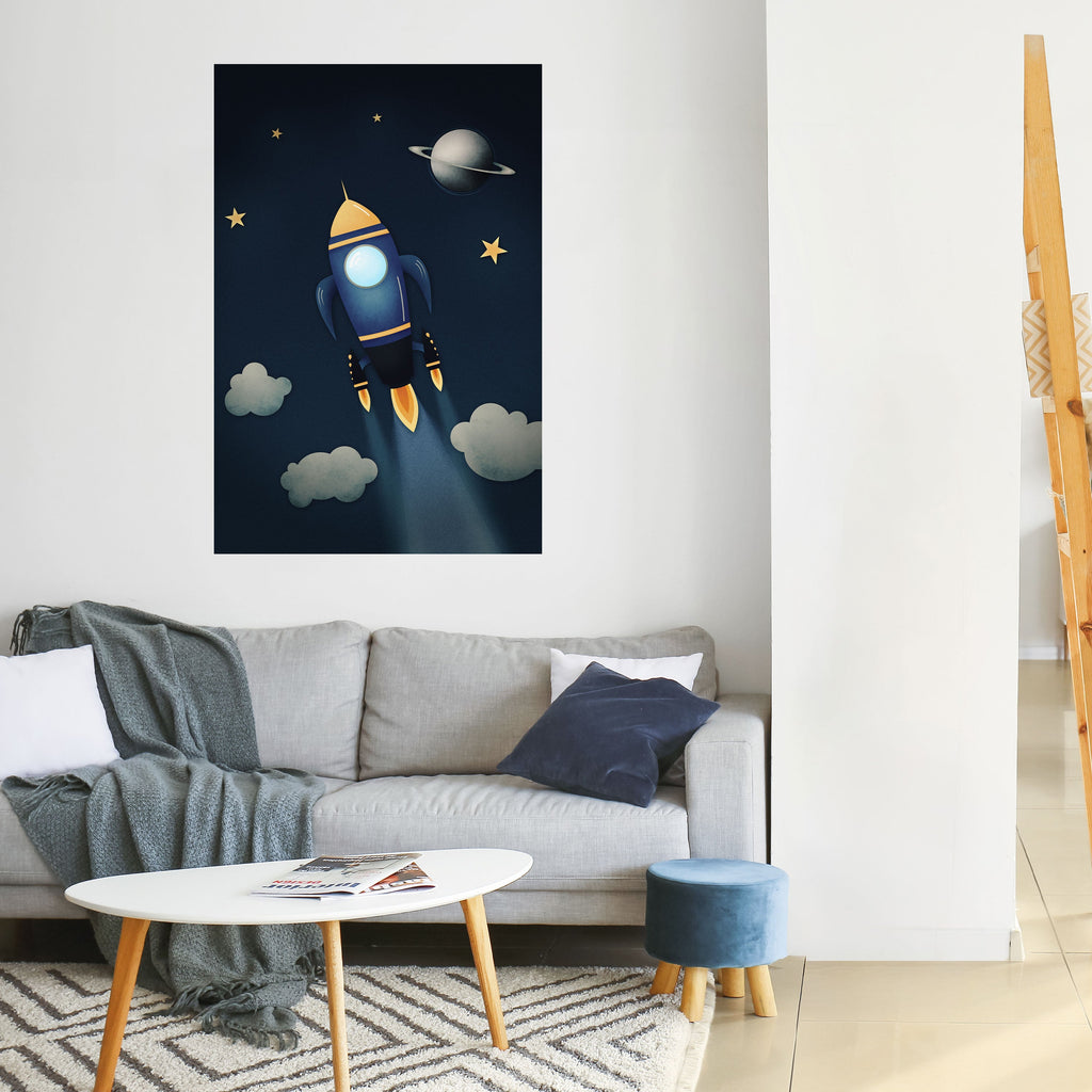 Affiche verticale autocollante STELLAR SWING