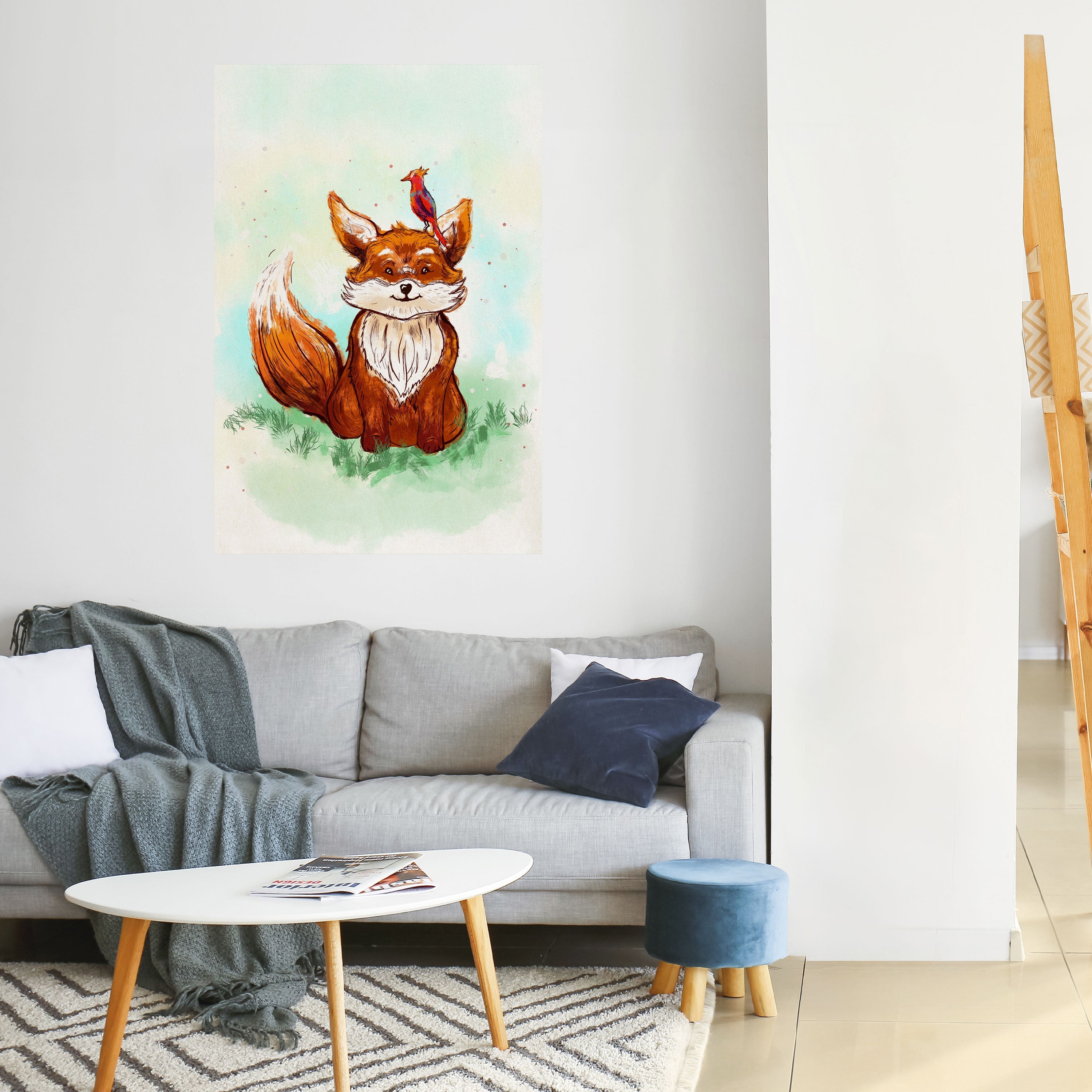 Affiche verticale autocollante FOX FRIENDS