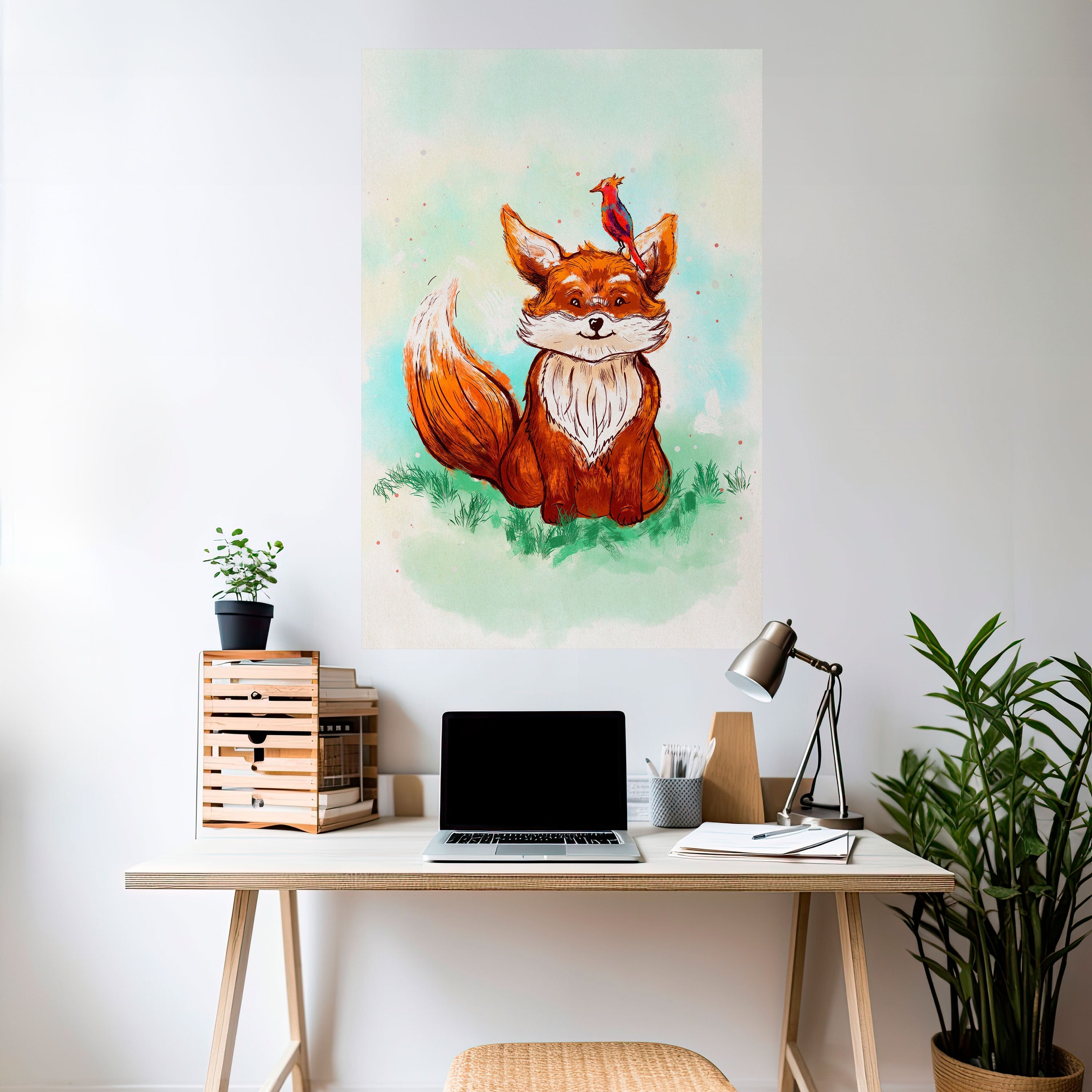 Affiche verticale autocollante FOX FRIENDS