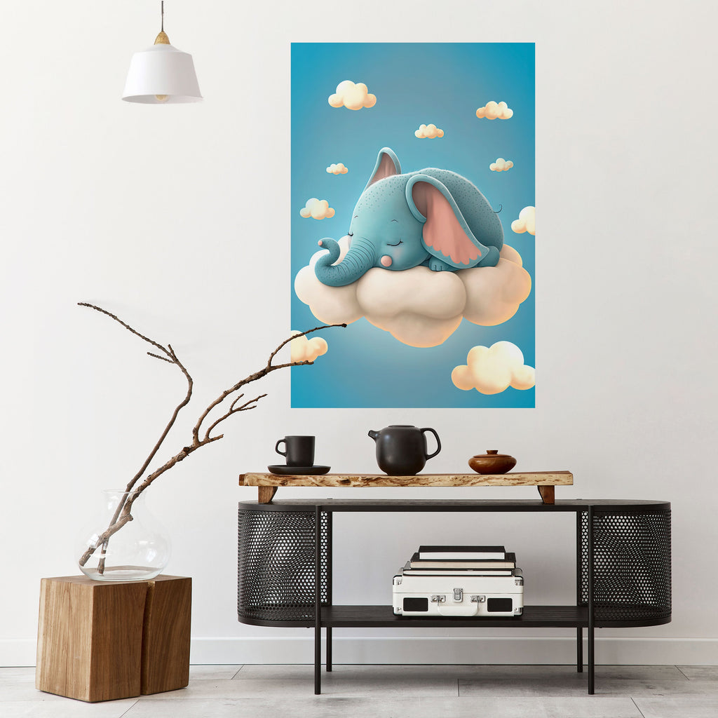 Affiche verticale autocollante « ELEPHANT DREAMS »