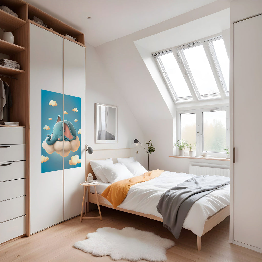 Affiche verticale autocollante « ELEPHANT DREAMS »