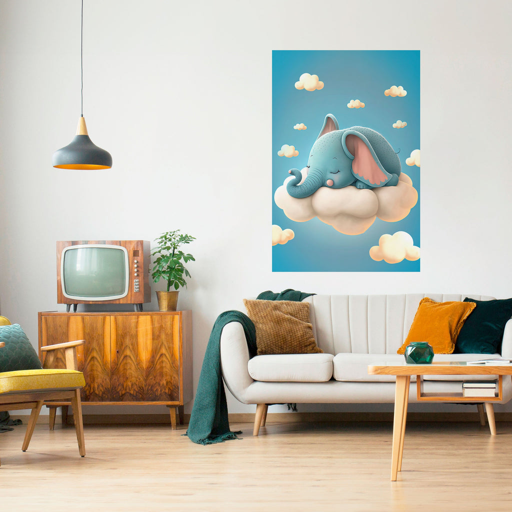 Affiche verticale autocollante « ELEPHANT DREAMS »