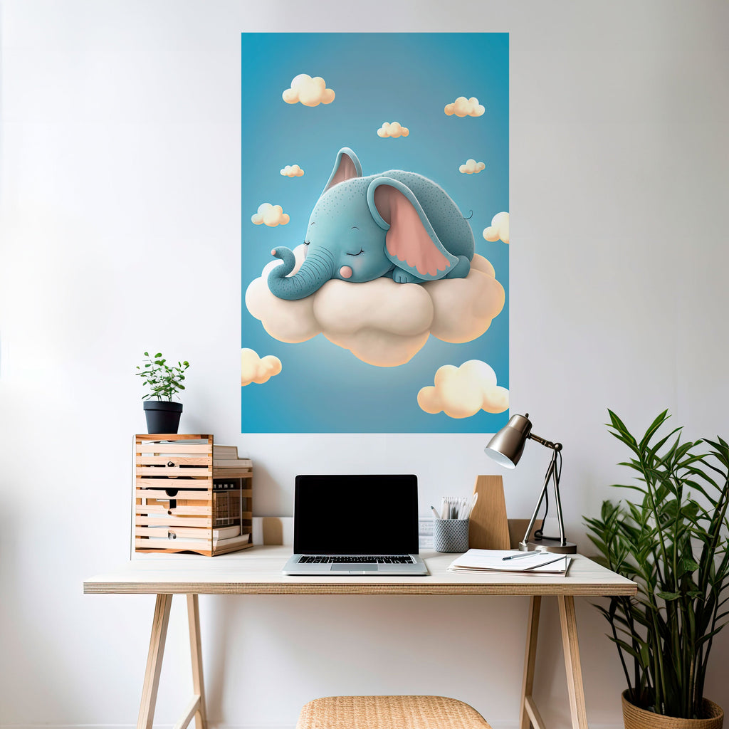 Affiche verticale autocollante « ELEPHANT DREAMS »