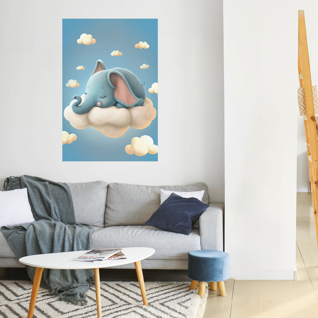 Affiche verticale autocollante « ELEPHANT DREAMS »