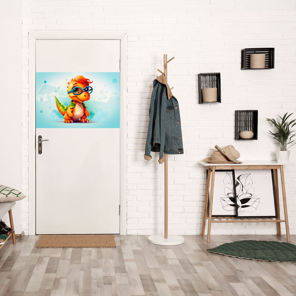 Affiche horizontale autocollante KIDDOSAURUS REX