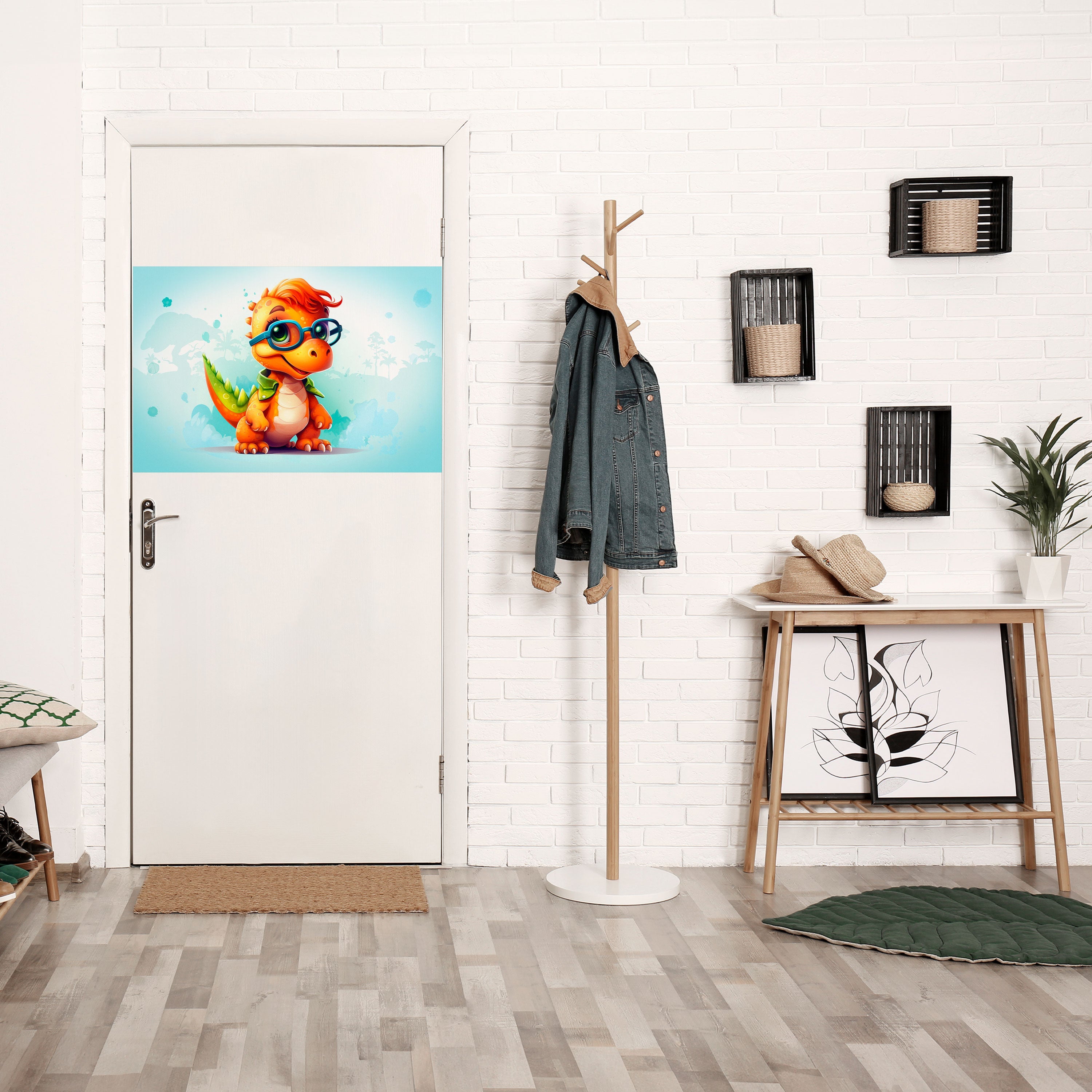 Affiche horizontale autocollante KIDDOSAURUS REX