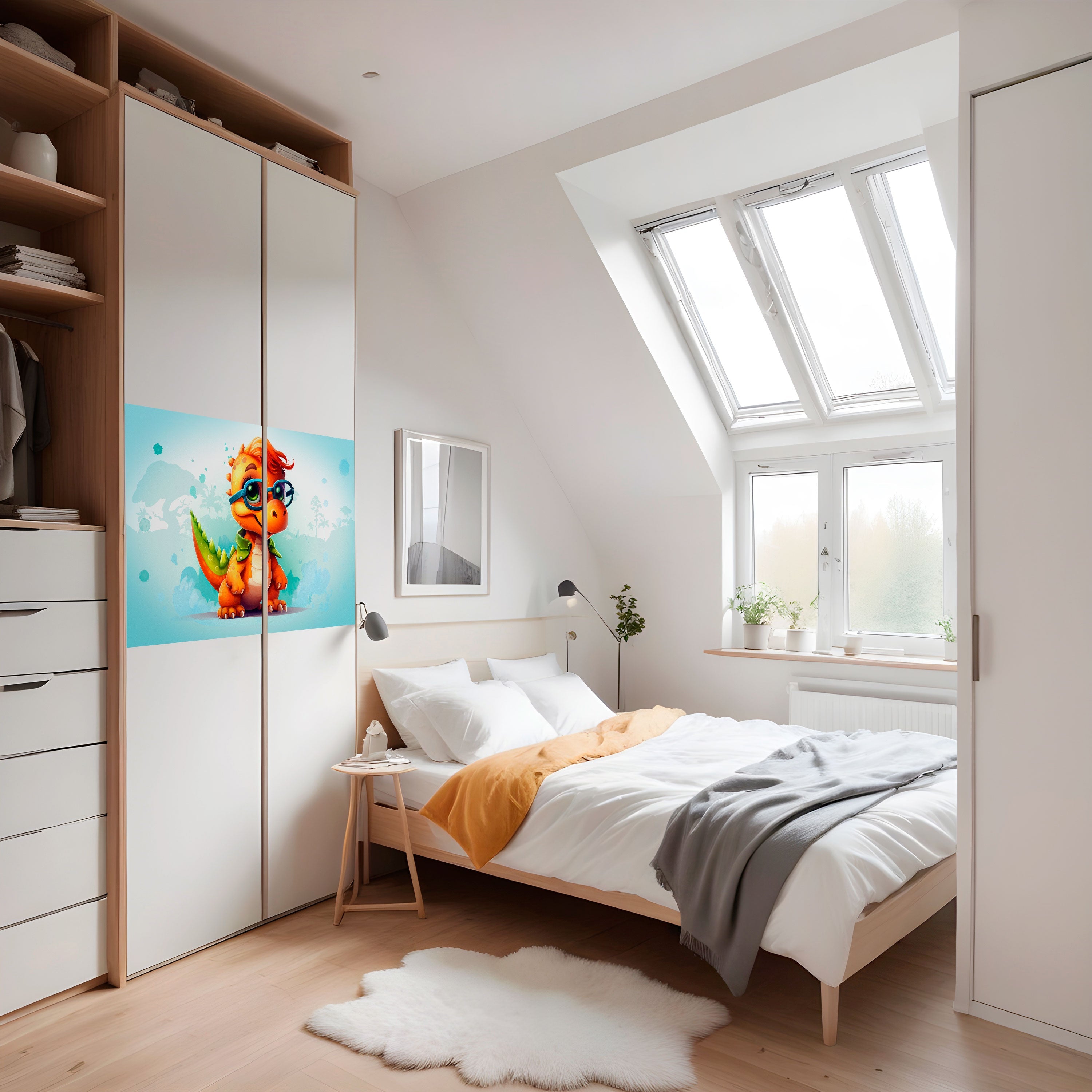 Affiche horizontale autocollante KIDDOSAURUS REX