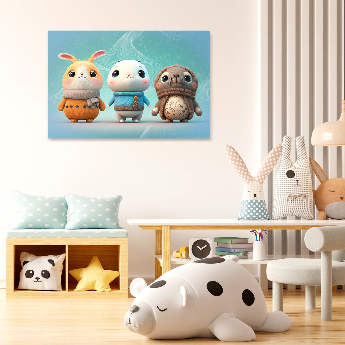 SWEETIES SQUAD Horizontal Canvas Print