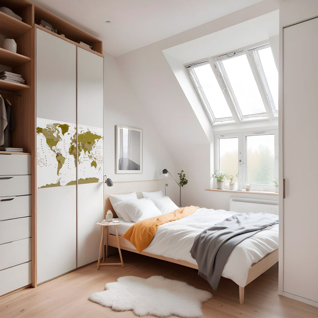 Affiche horizontale autocollante « OLIVIER TERRE ENCHANTÉE »