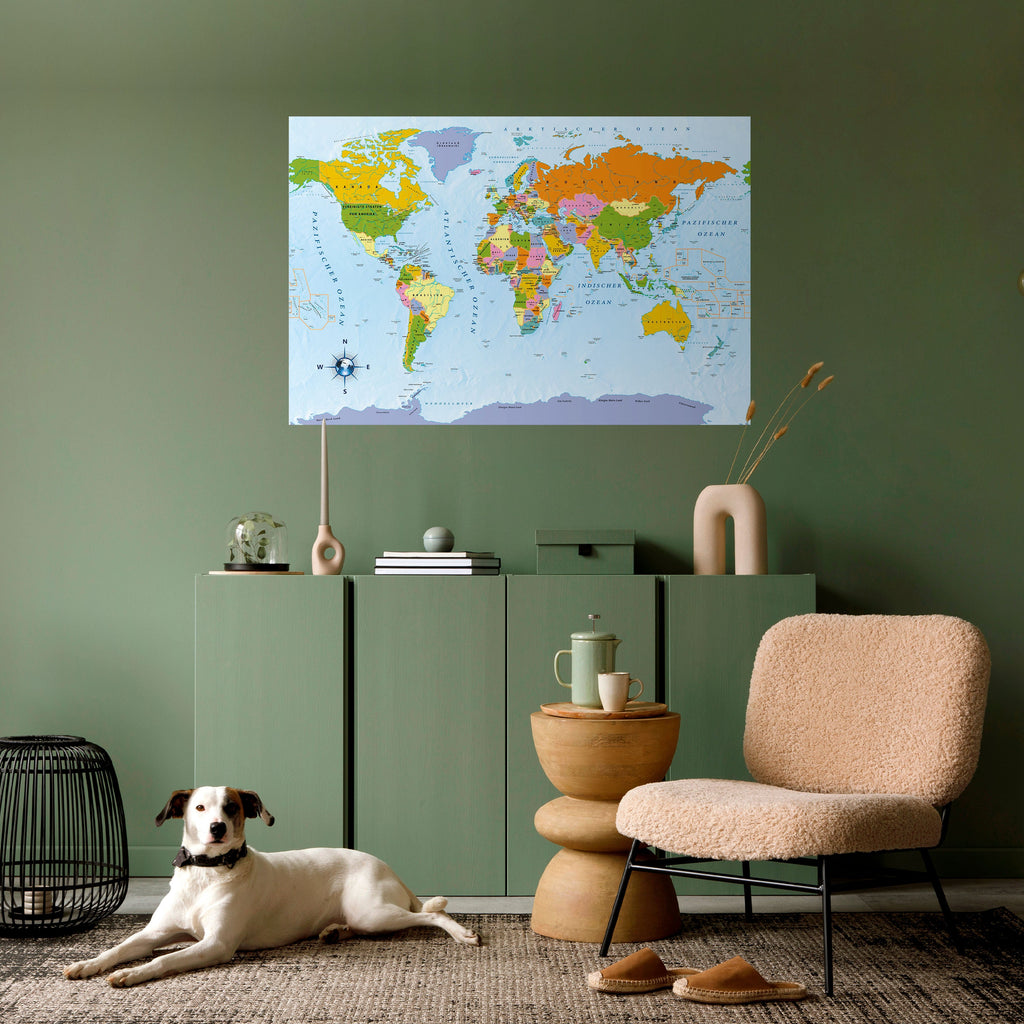 OCEANS OF DISCOVERY [DE] Affiche horizontale autocollante