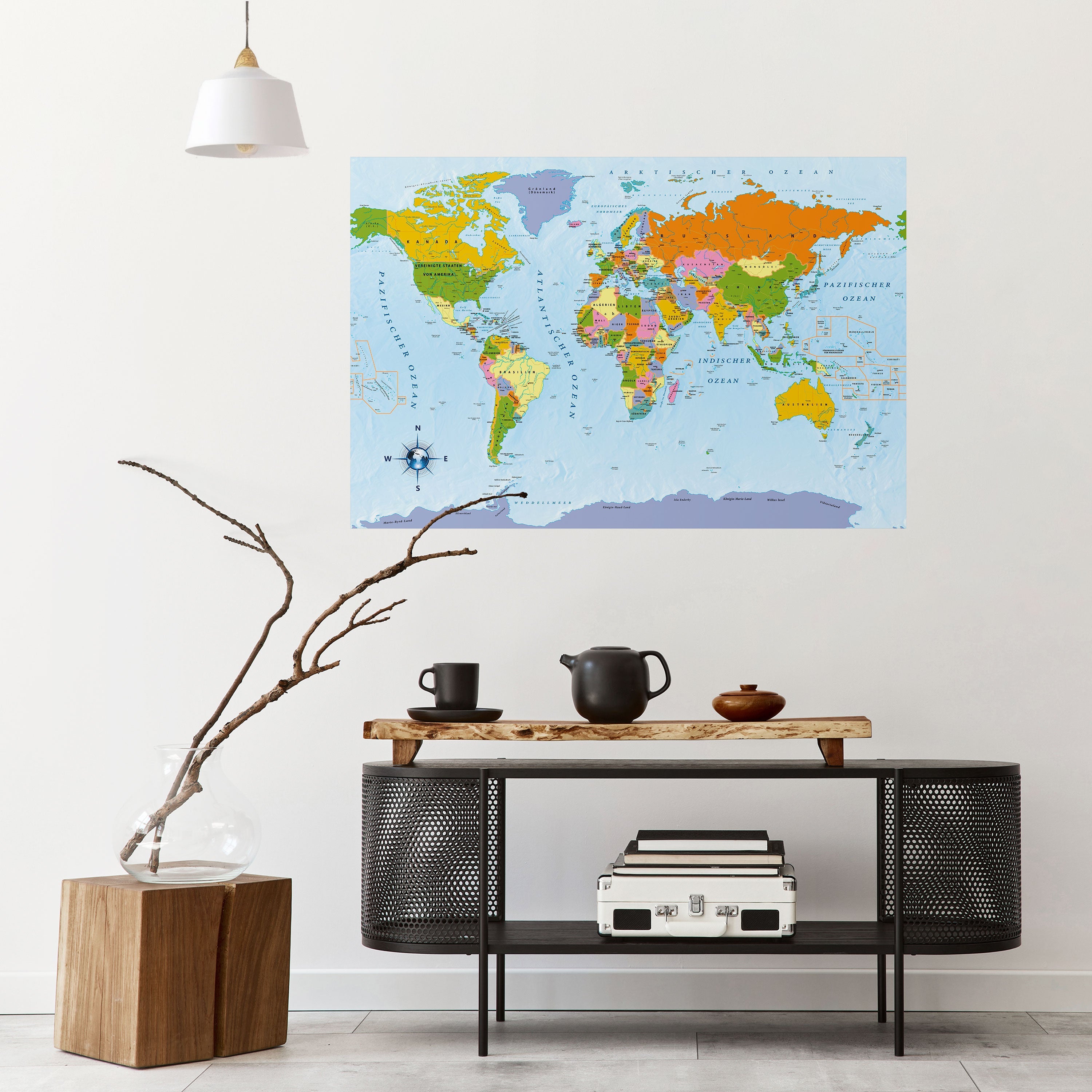 OCEANS OF DISCOVERY [DE] Affiche horizontale autocollante