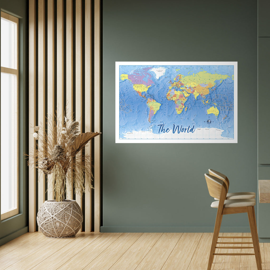 TERRAIN DE DÉCOUVERTE [FR] Affiche horizontale autocollante