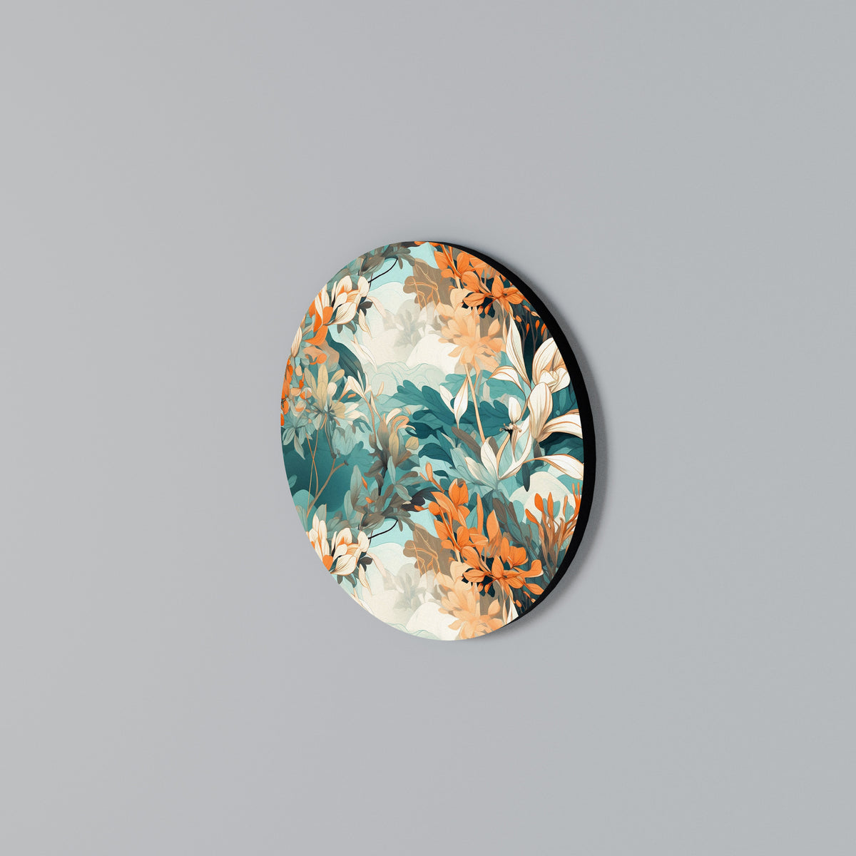 BLOOM BALLET Round Wall Art