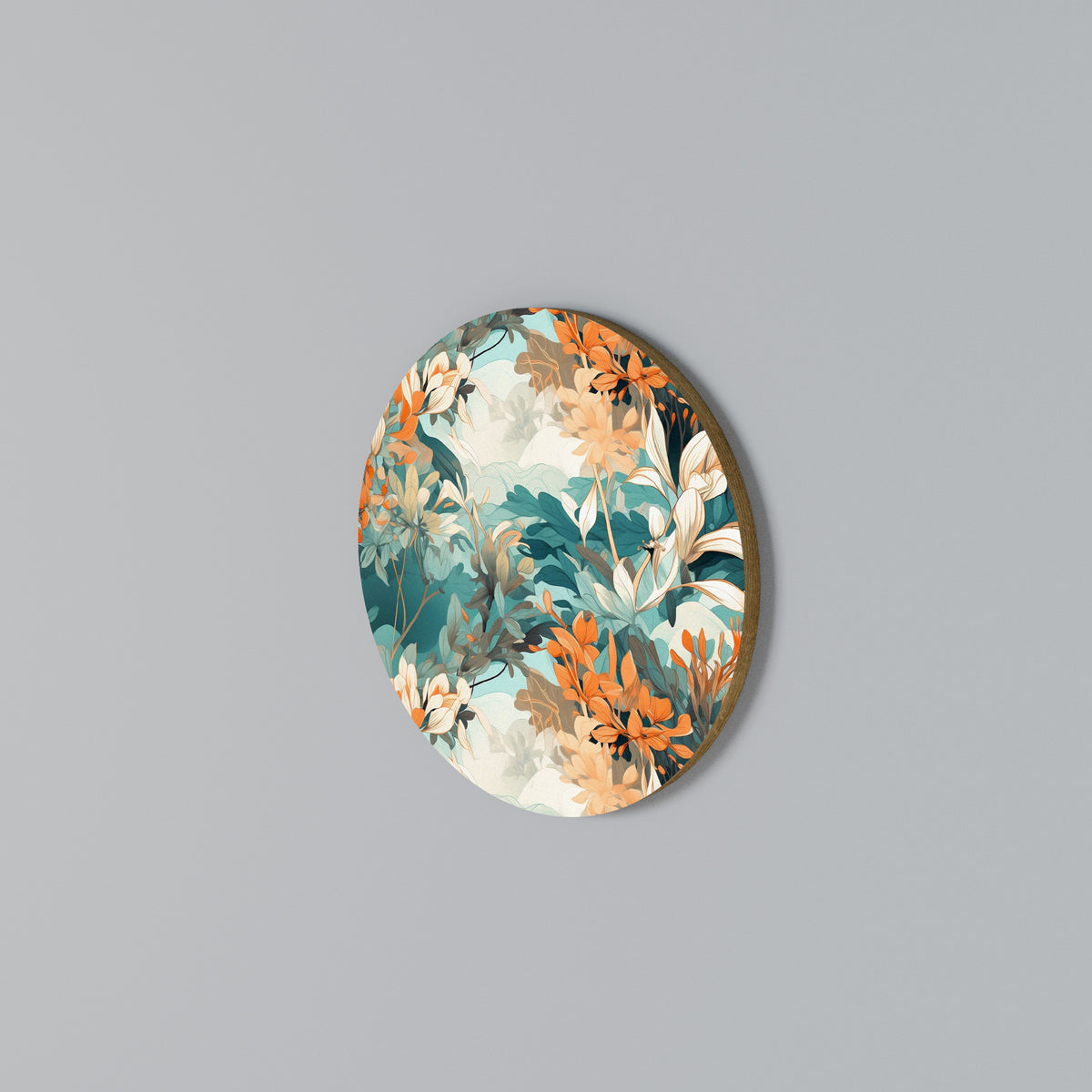 BLOOM BALLET Round Wall Art