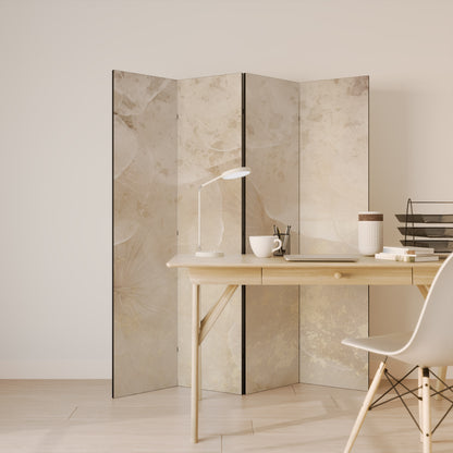 WHISPERING PETALS 4-Panel Room Divider