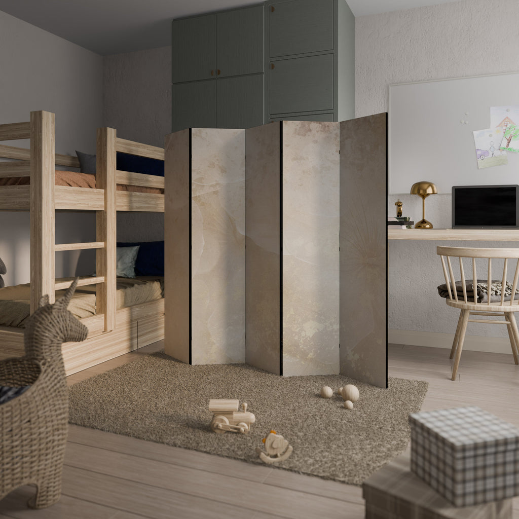 WHISPERING PETALS Decorative 5-Panel Room Divider