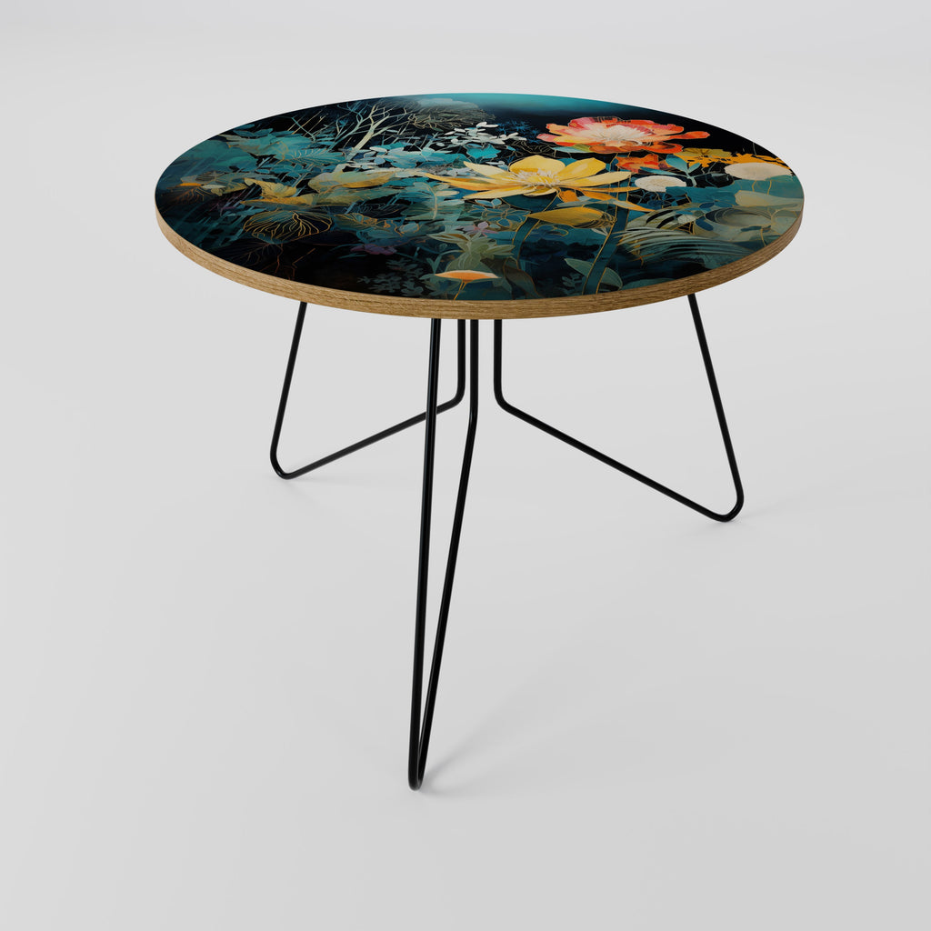 Table basse MIDNIGHT FLOWERS 69