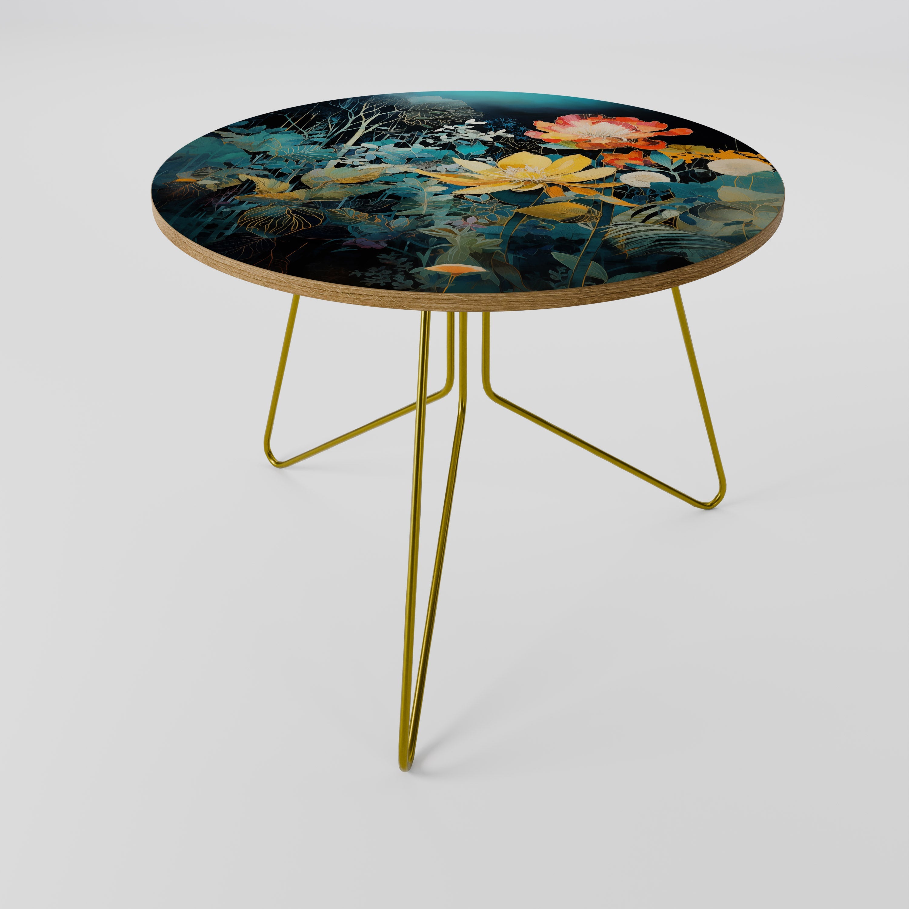 Table basse MIDNIGHT FLOWERS 69