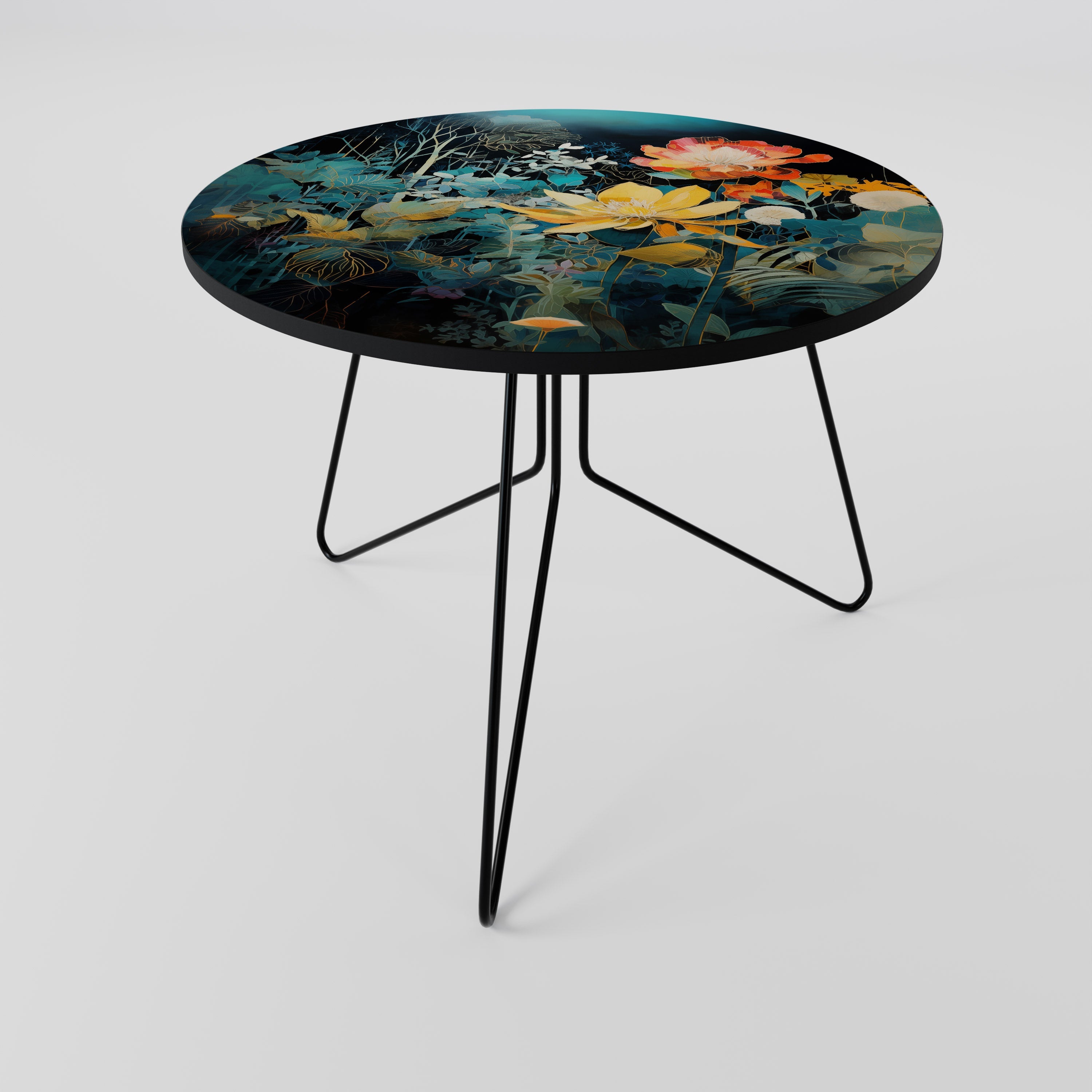 Table basse MIDNIGHT FLOWERS 69