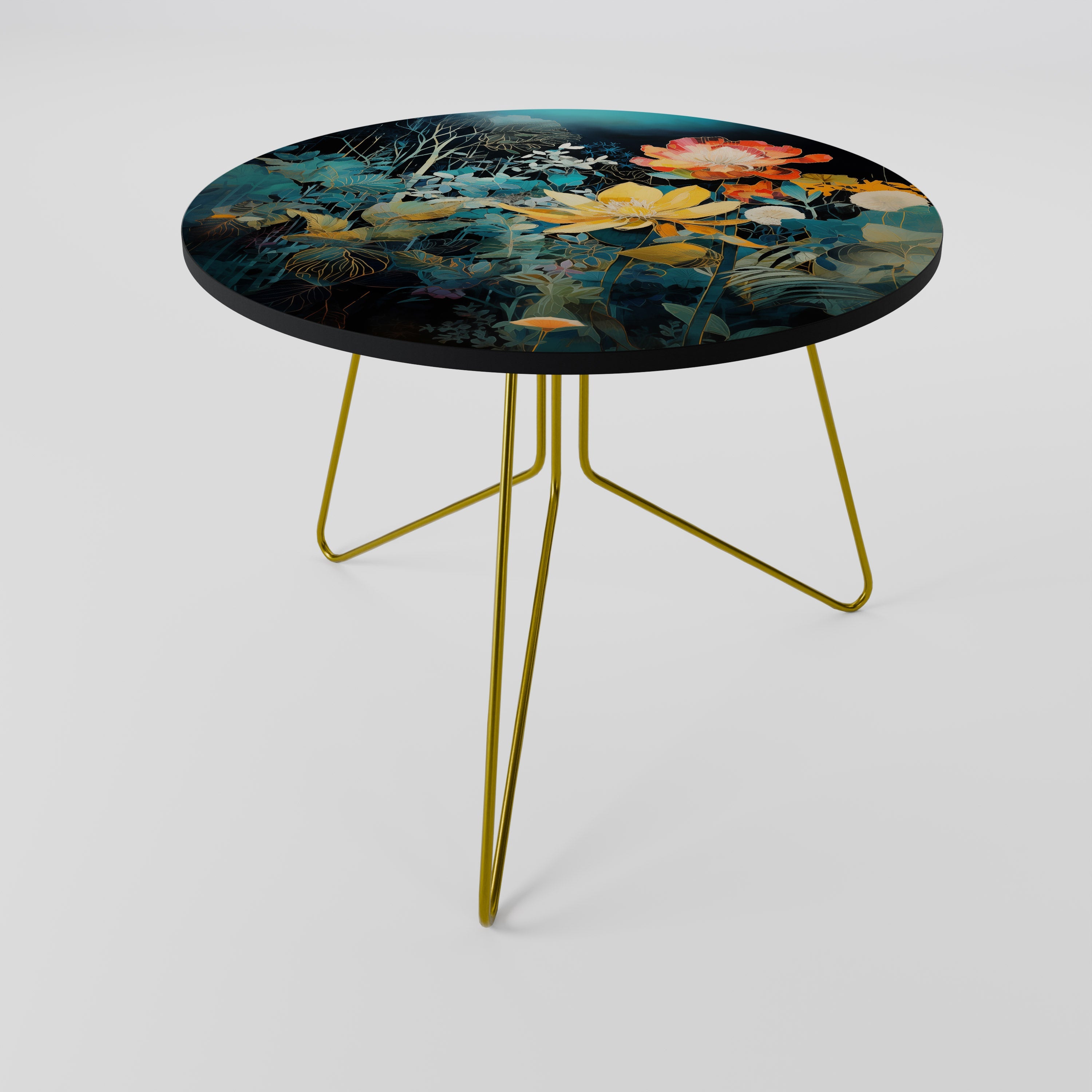 Table basse MIDNIGHT FLOWERS 69