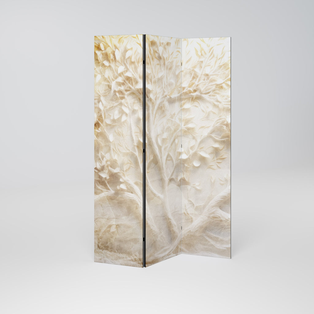 Séparateur de pièce décoratif à 3 panneaux LUMINOUS GROWTH
