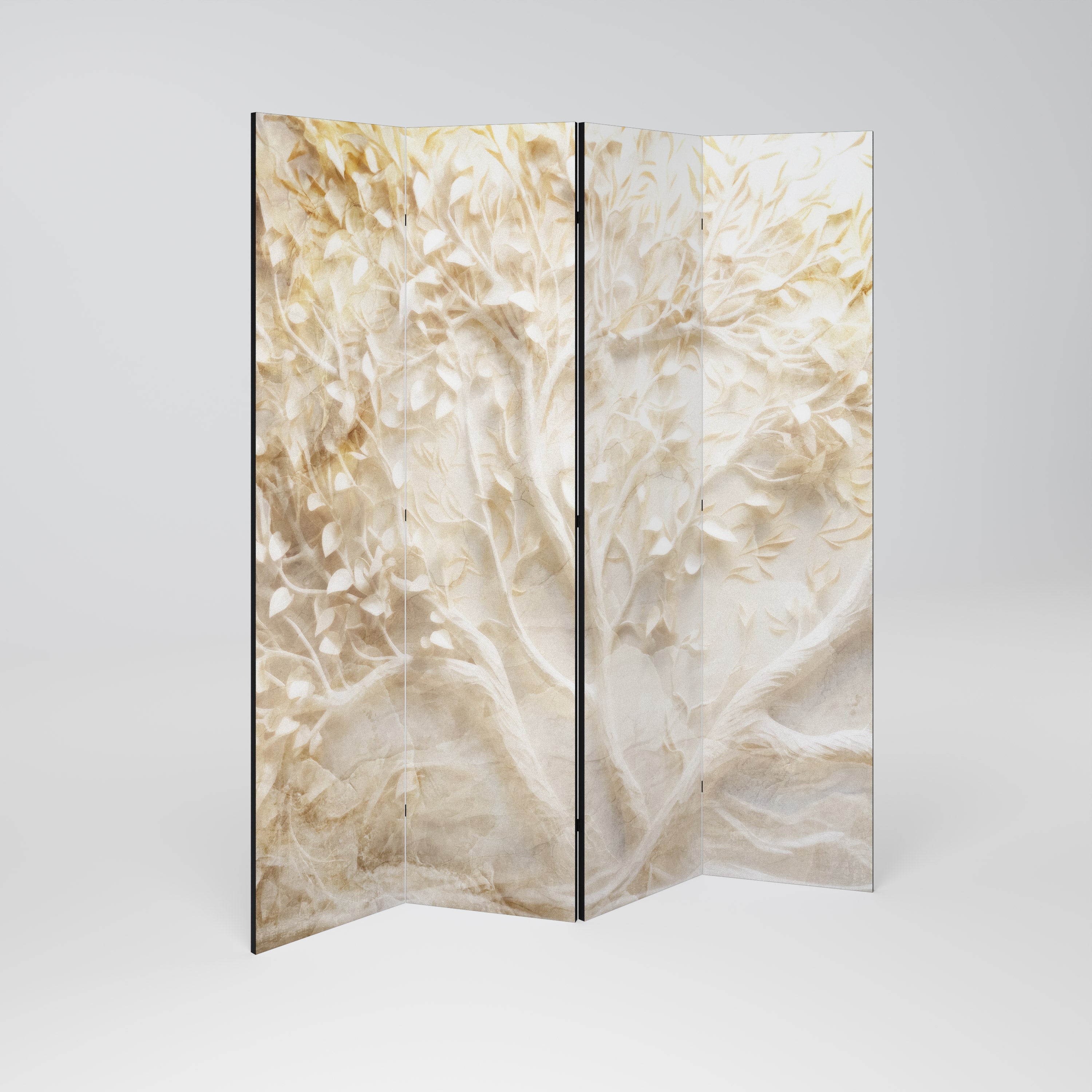 LUMINOUS GROWTH 4-Panel Room Divider