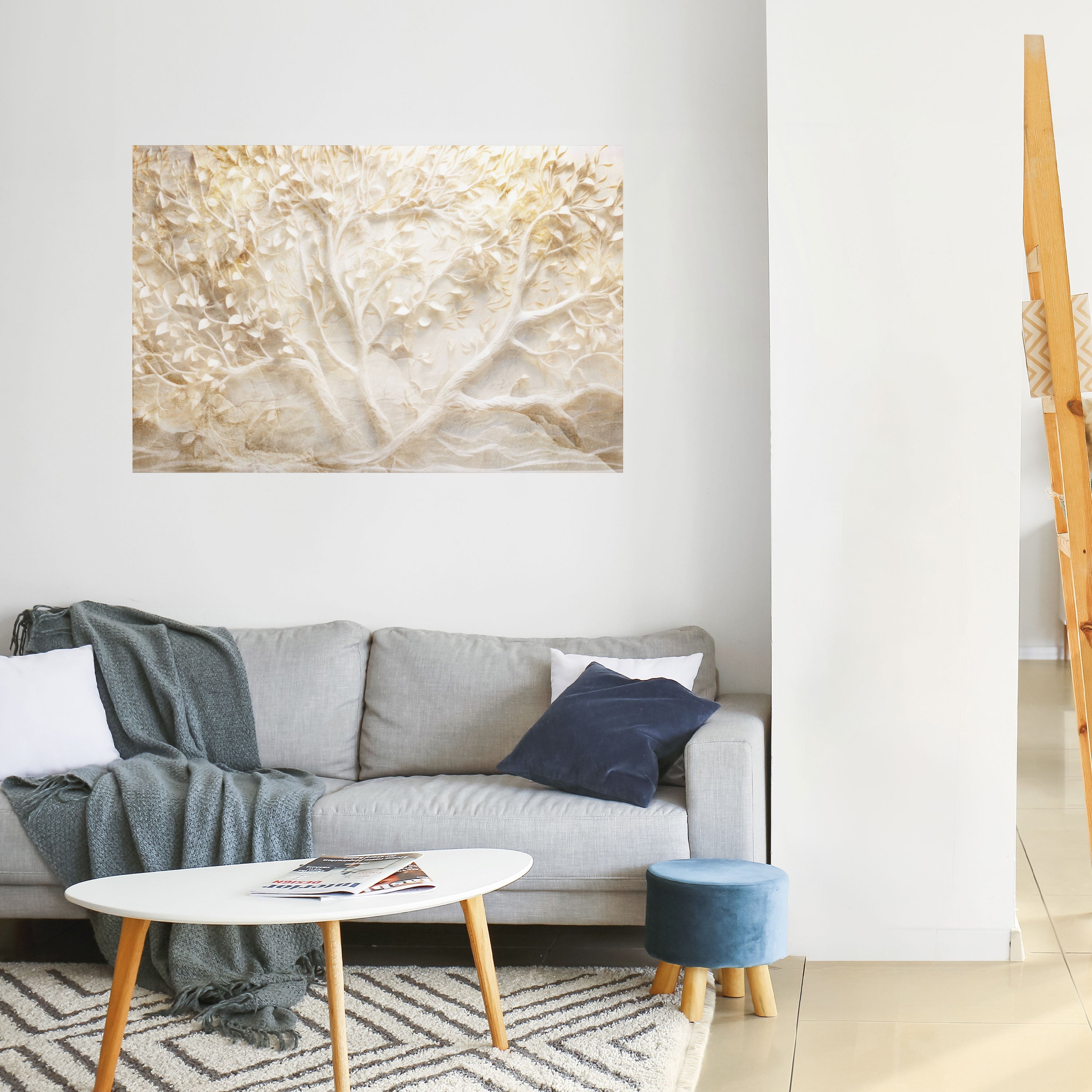 Affiche horizontale autocollante LUMINOUS GROWTH