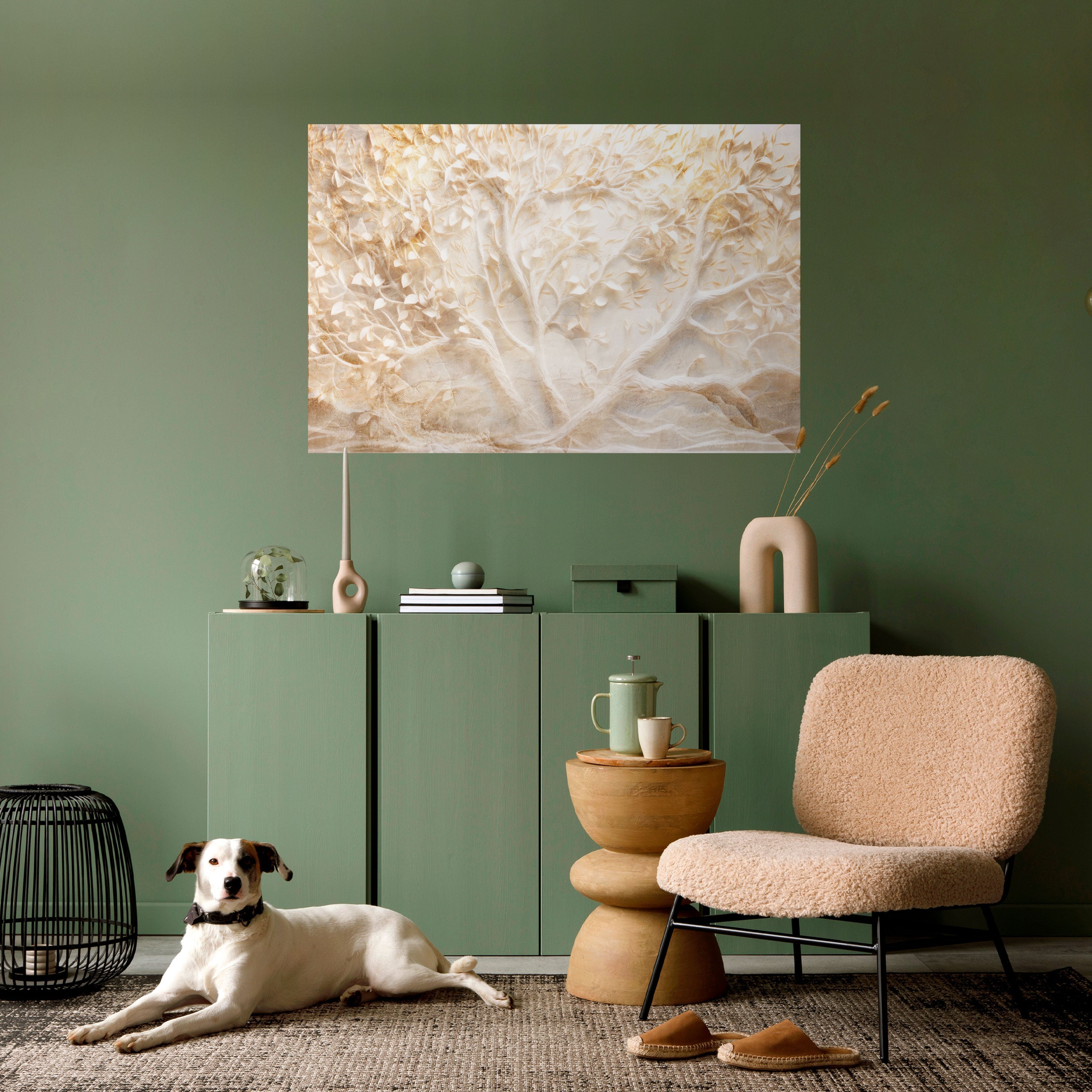 Affiche horizontale autocollante LUMINOUS GROWTH