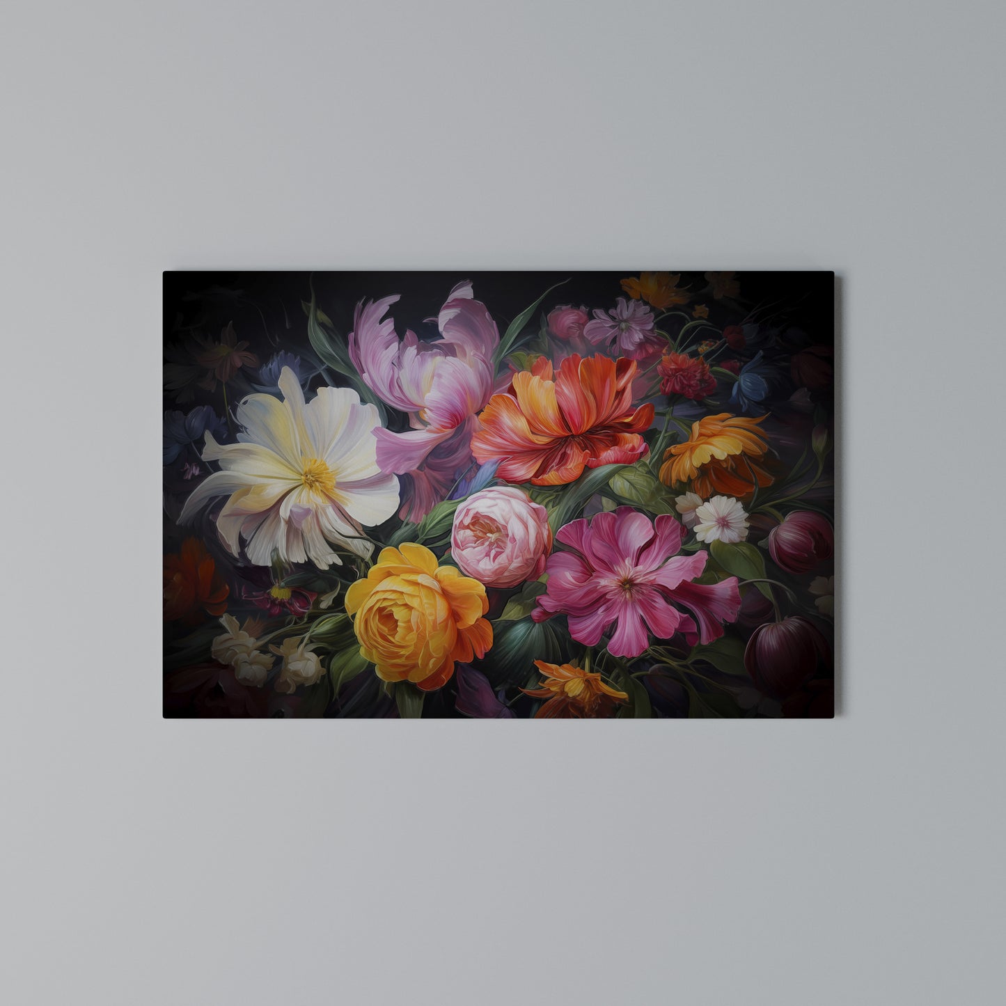 EPHEMERAL BOUQUET Horizontal Canvas Print