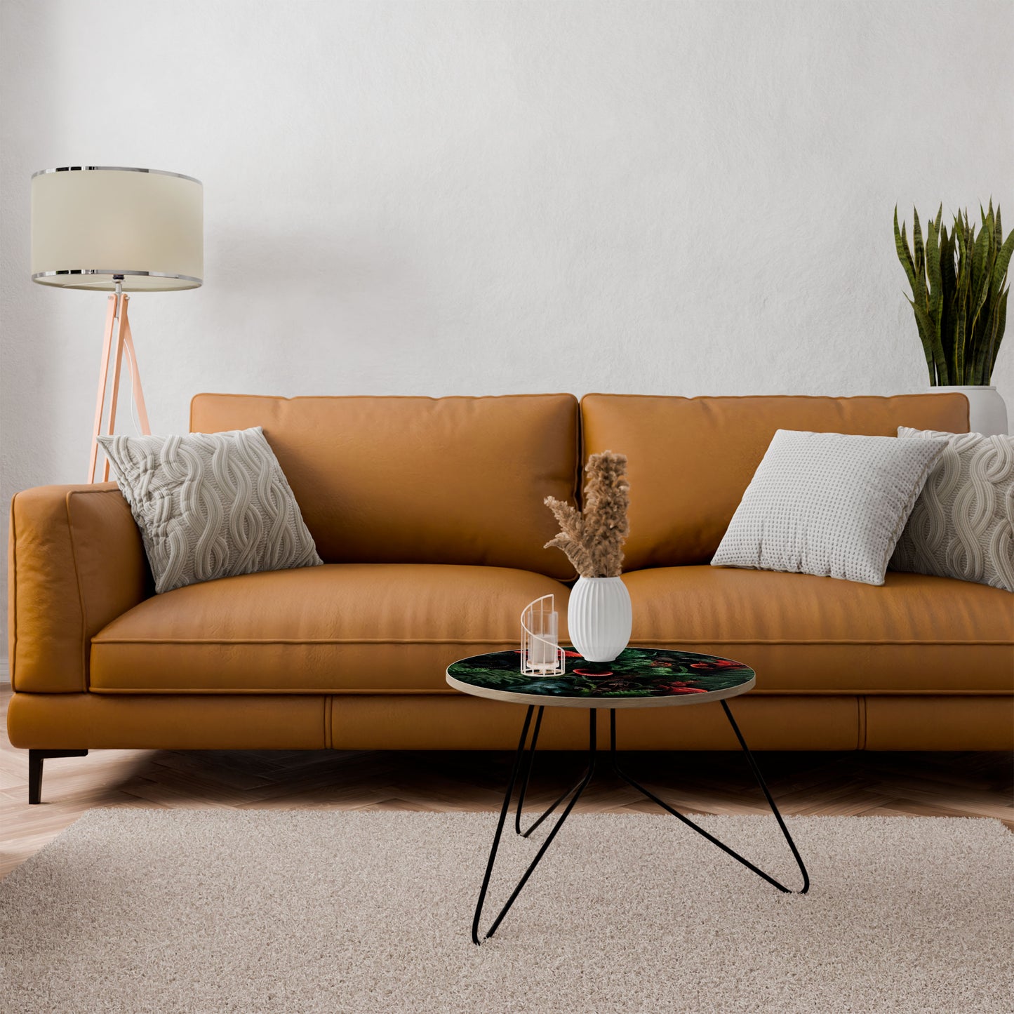 CRIMSON FERNS Coffee Table