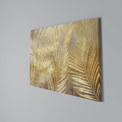 GOLDEN PALM DREAMSCAPE Horizontal Canvas Print